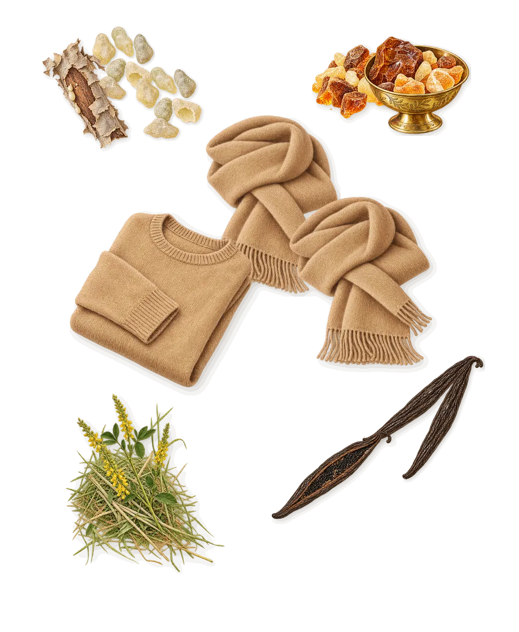 Ambre Musc Santal, what stays: Musks, Amber, Frankincense, Vanilla, Coumarin (new-mown hay)