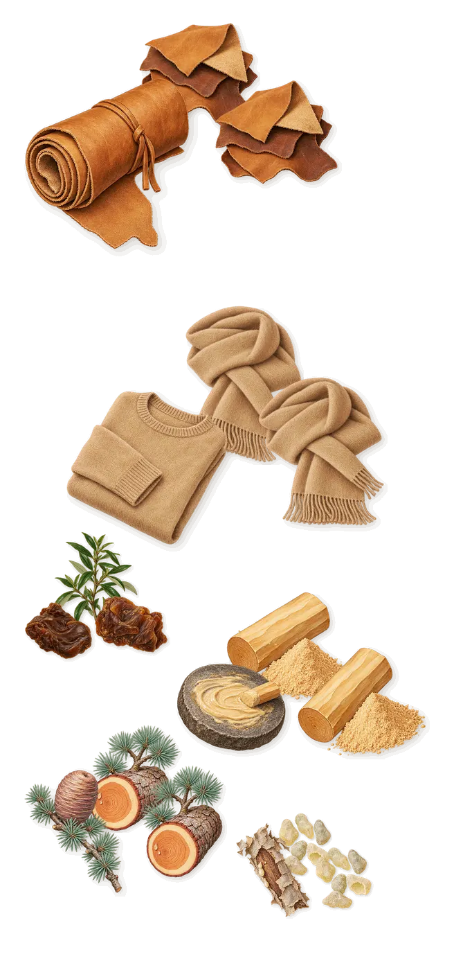 Pour Femme, what stays: Frankincense, Cedar, Sandalwood, Leather, Labdanum, Velvety musk