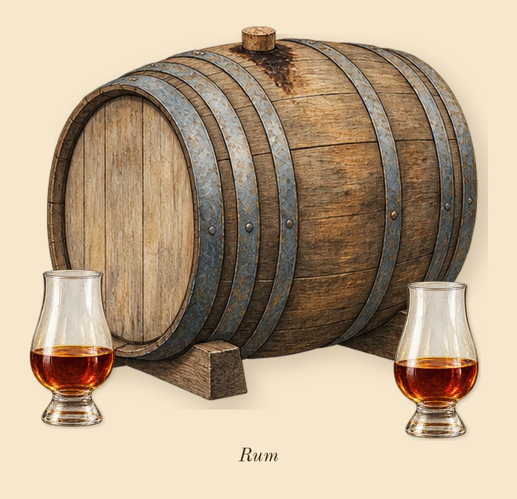 Tabac 28, heart: Rum
