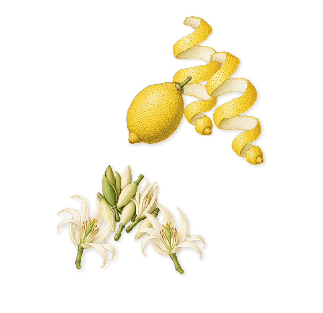 Lucienne, when you spray it: Lemon, Magnolia