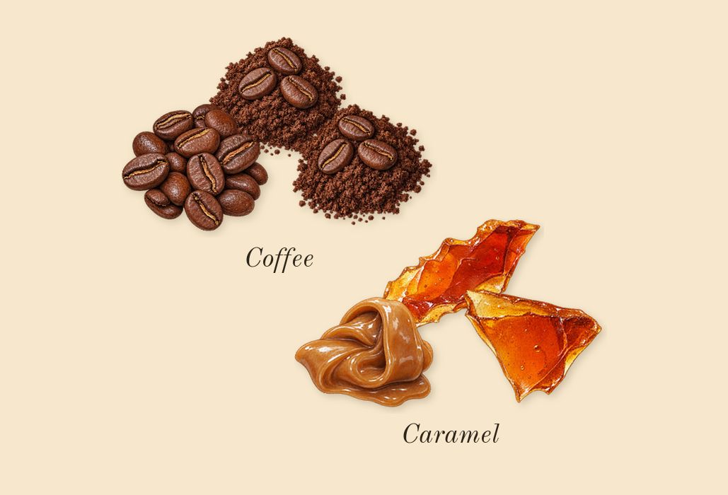 Luxe Nightlife, dry-down: Caramel, Coffee