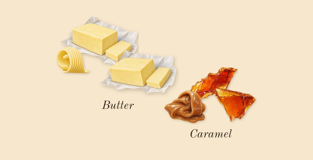 Vanilla Voyage, top notes: Caramel, Butter