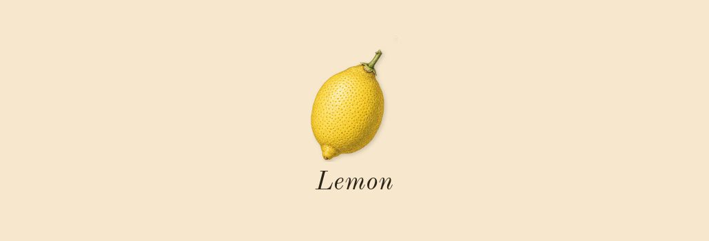 Le Parfum, top notes: Lemon