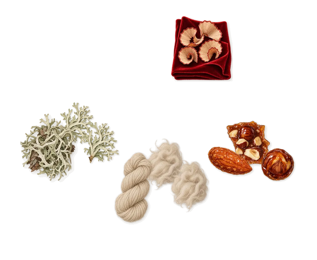 Darling Point, what stays: Oakmoss, Cashmeran (cashmere wood), Praline, Iso E Super (pencil shavings on velvet)