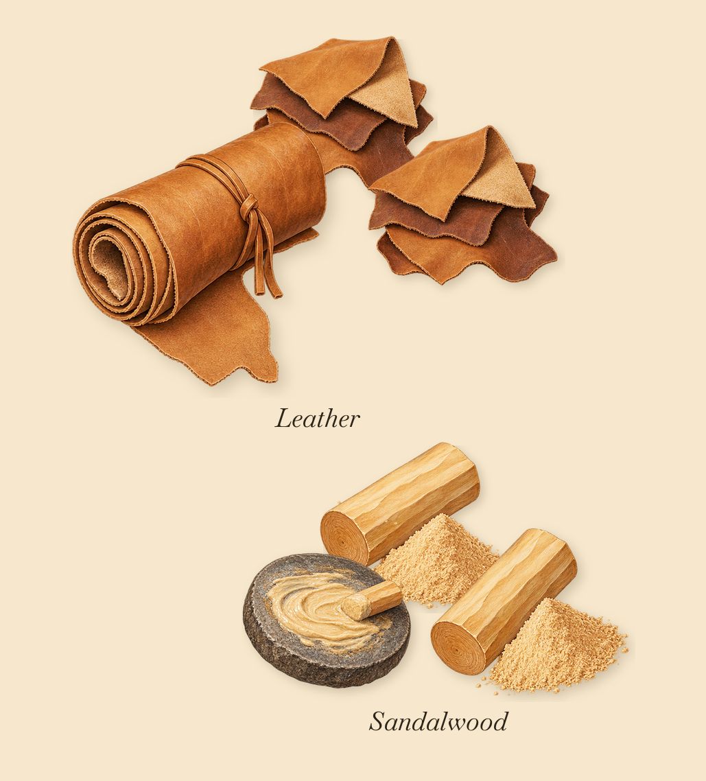 Madurai, what stays: Sandalwood, Leather