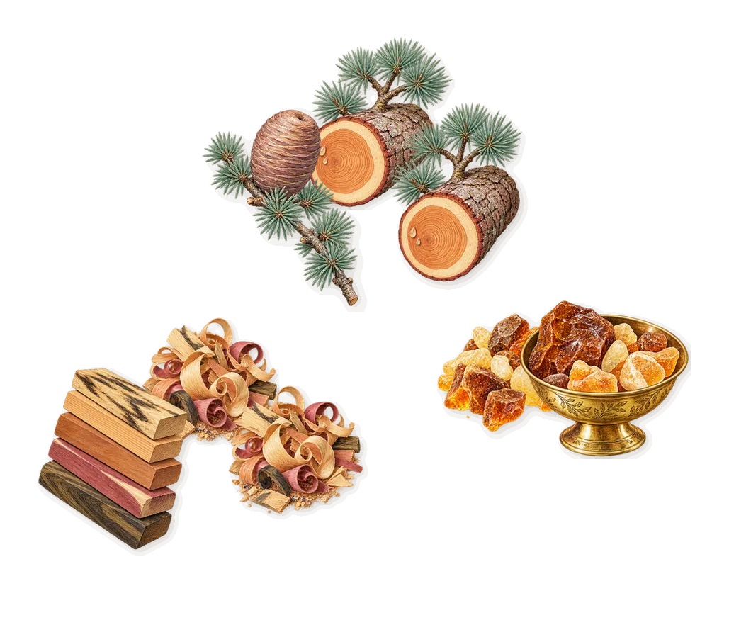 French Defense, what stays: Amber, Cedar, Woody notes