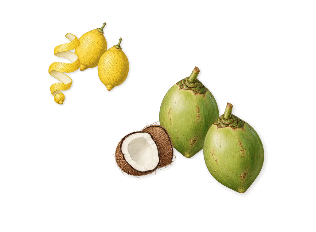 Playmate, when you spray it: Lemon, Coconut
