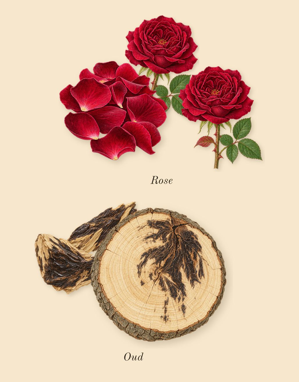 Arabians Tonka, heart: Rose, Oud
