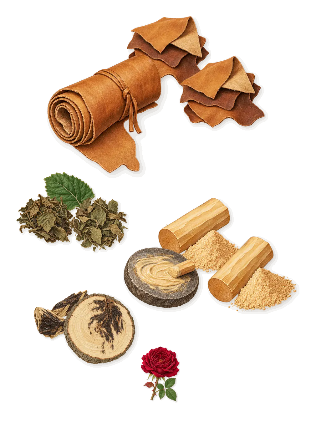 Dark Vanilla, as it settles: Sandalwood, Leather, Oud, Patchouli, Citronellol (rose)