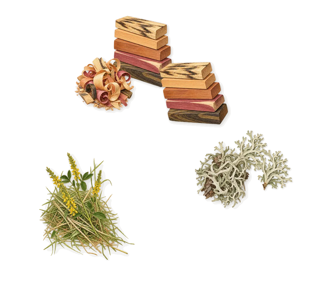 Legend, what stays: Oakmoss, Vibrant wood, Coumarin (new-mown hay)