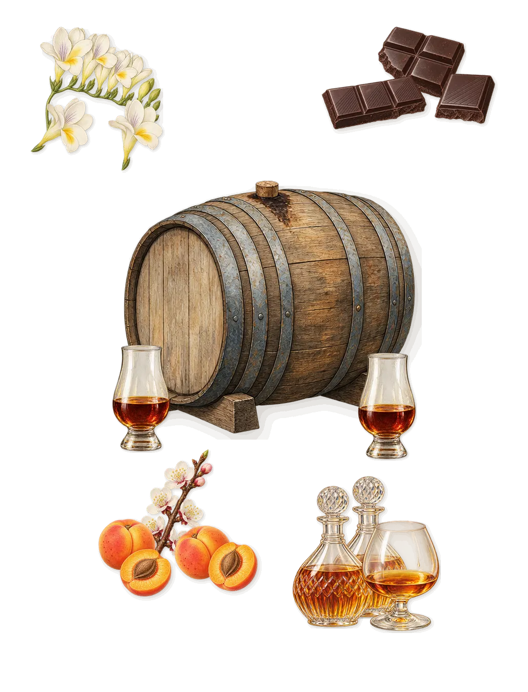 Dulce Diablo, when you spray it: Dark cognac, Rum, Chocolate, Apricot, Freesia