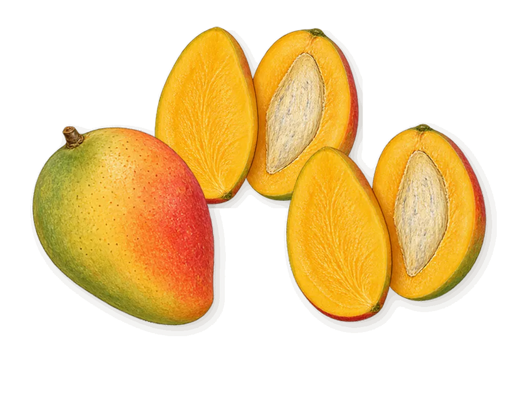 Happy Dust, when you spray it: Mango