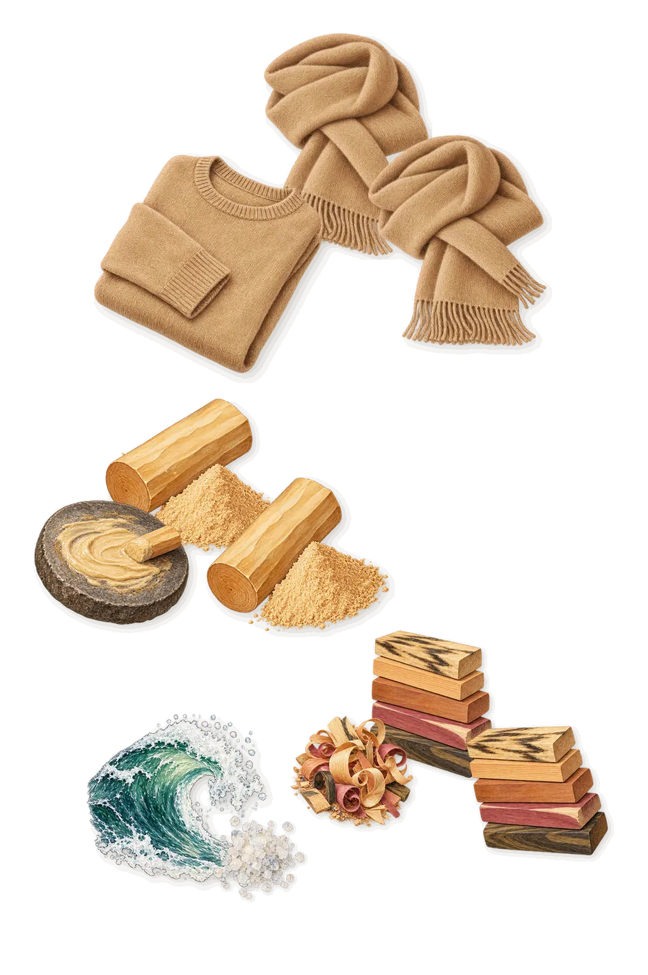 Narco Oasis, what stays: Blonde woods, Musk, Sandalwood, Sea amber