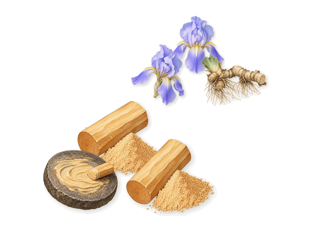 L'Air du Temps, what stays: Sandalwood, Iris