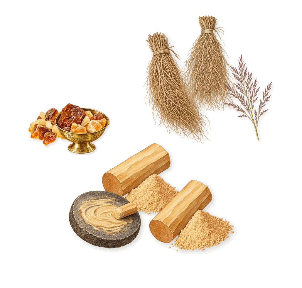 Côte d'Azur, what stays: Sandalwood, Vetiver, Amber