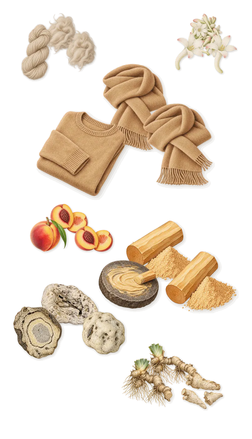 Bella Blanca, what stays: Cetalox (ambergris), Sandalwood, Peach, Cashmere must, Tuberose, Iris, Silky musks