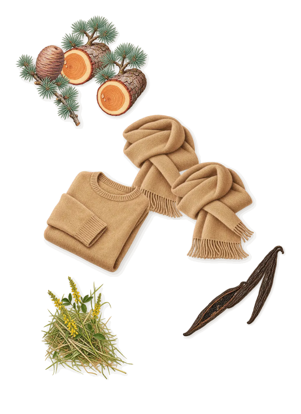Herod, what stays: Vanilla, Musks, Cedar, Coumarin (new-mown hay)