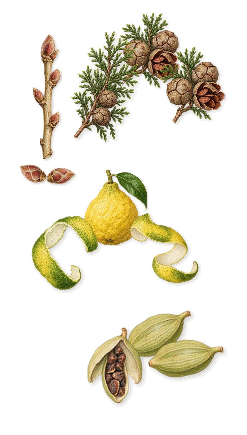 Ralph's Club New York, when you spray it: Cypress, Bergamot, Cardamom, Blackcurrant