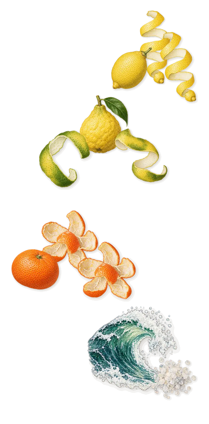 Le Vainqueur, when you spray it: Bergamot, Mandarin, Marine notes, Lemon