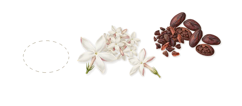 Me Espresso, when you spray it: Espresso bean, Jasmine, Cacao