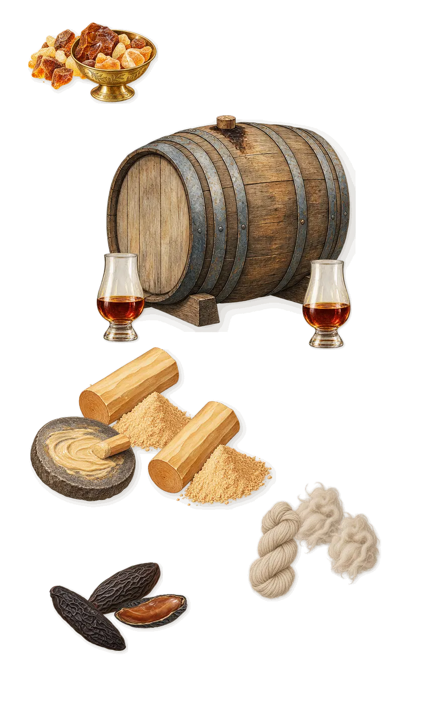 Unforgivable, what stays: Rum, Cashmeran (cashmere wood), Sandalwood, Tonka, Amber