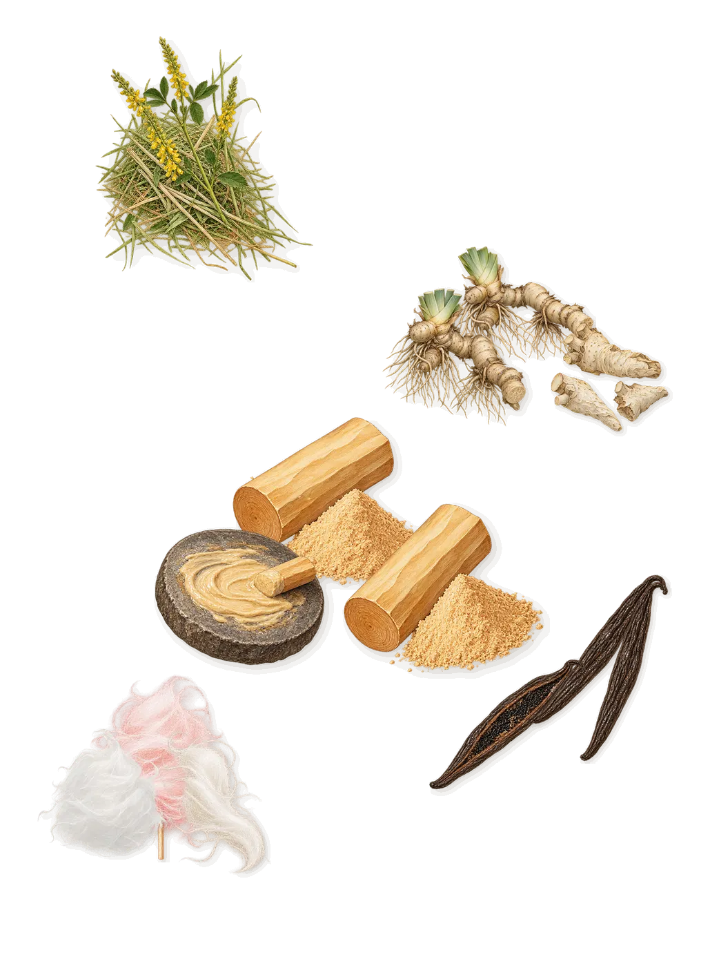 English Major, what stays: Iris, Spun sugar, Sandalwood, Vanilla (vanillin), Coumarin (new-mown hay)