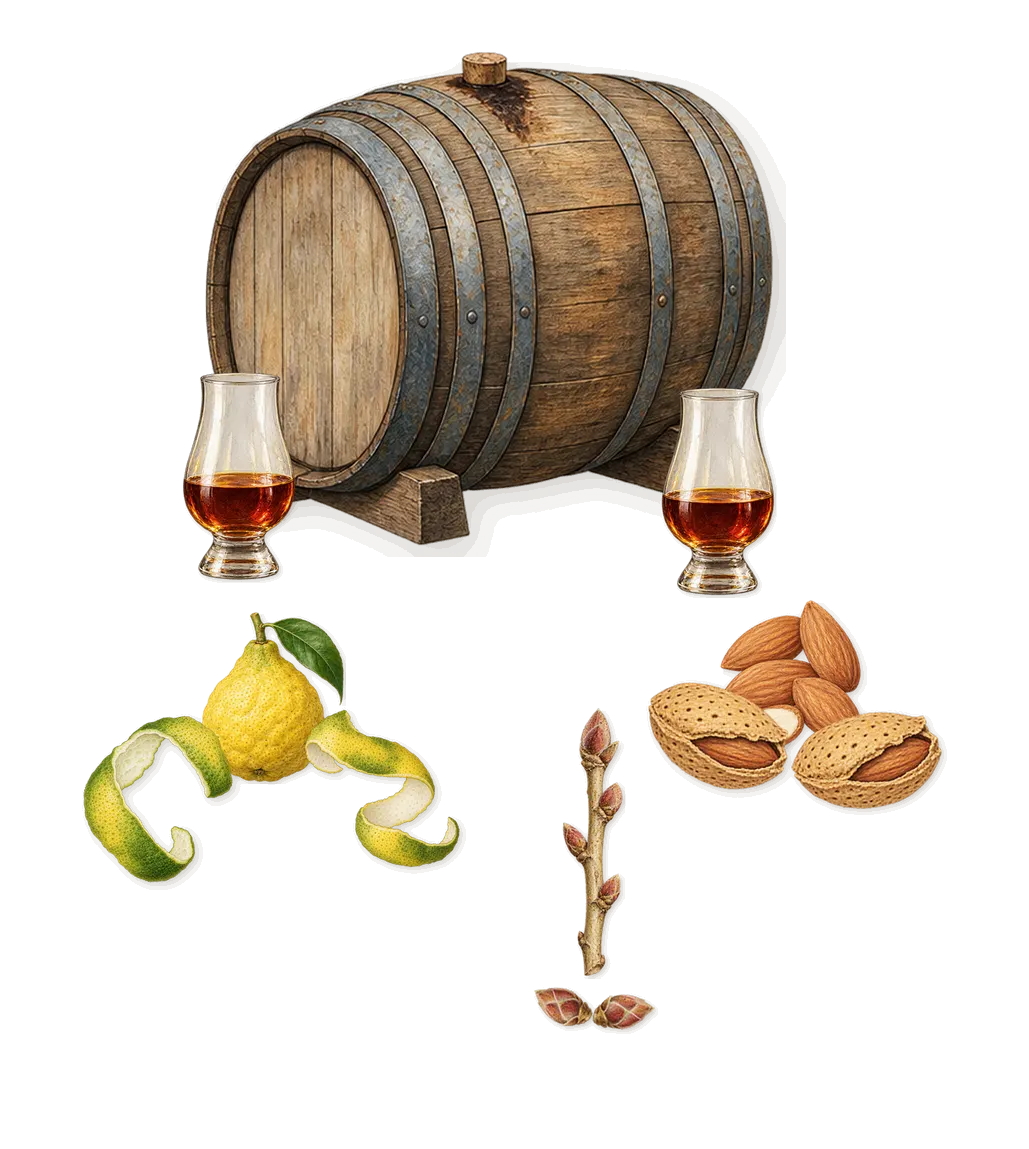 Il Padrino, when you spray it: Dark rum, Almond, Blackcurrant, Bergamot