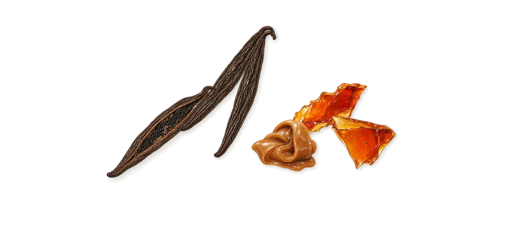 Fresa Nata, what stays: Vanilla, Caramel