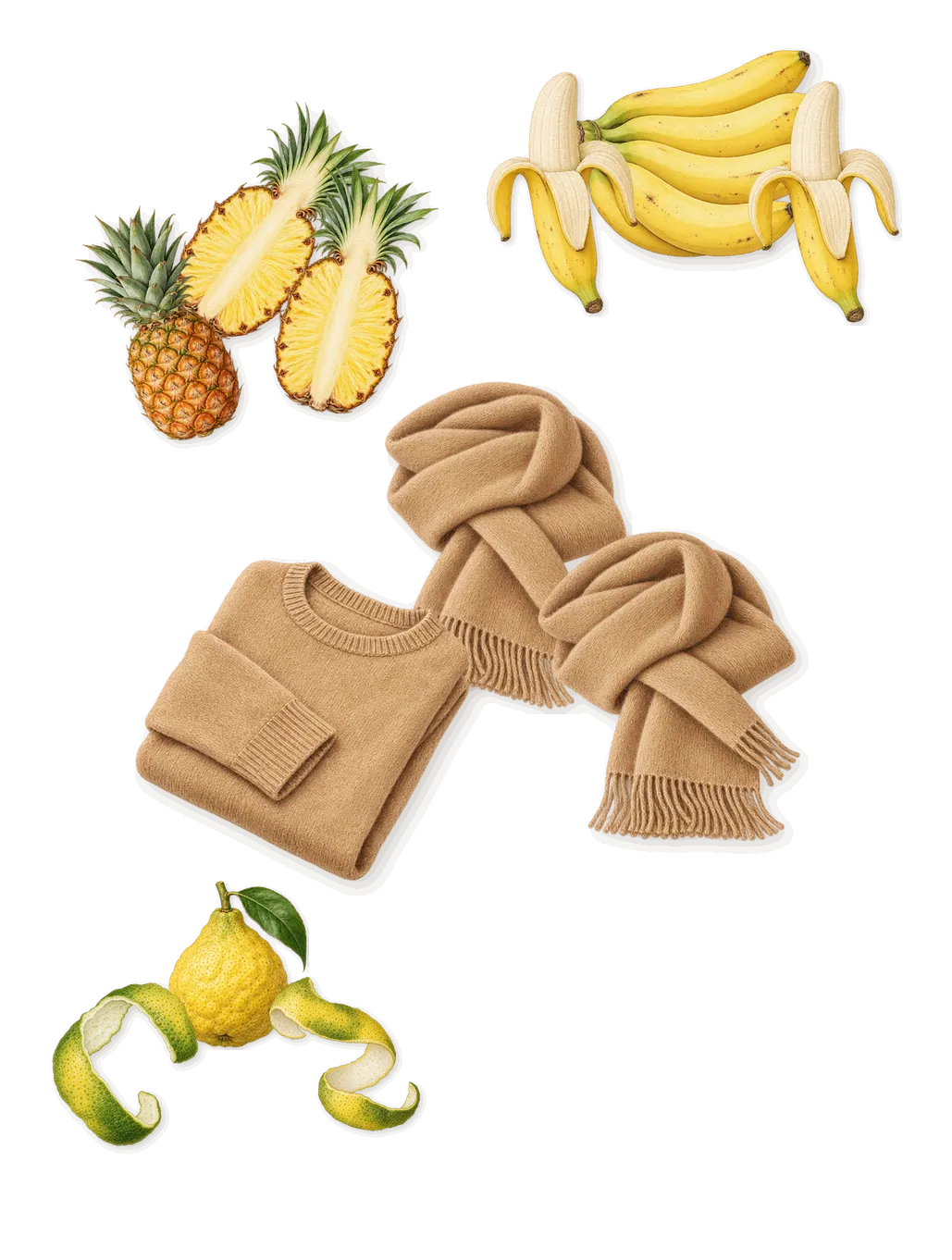 Vacation, as it settles: Bergamot, Solar musk, Banana, Pineapple