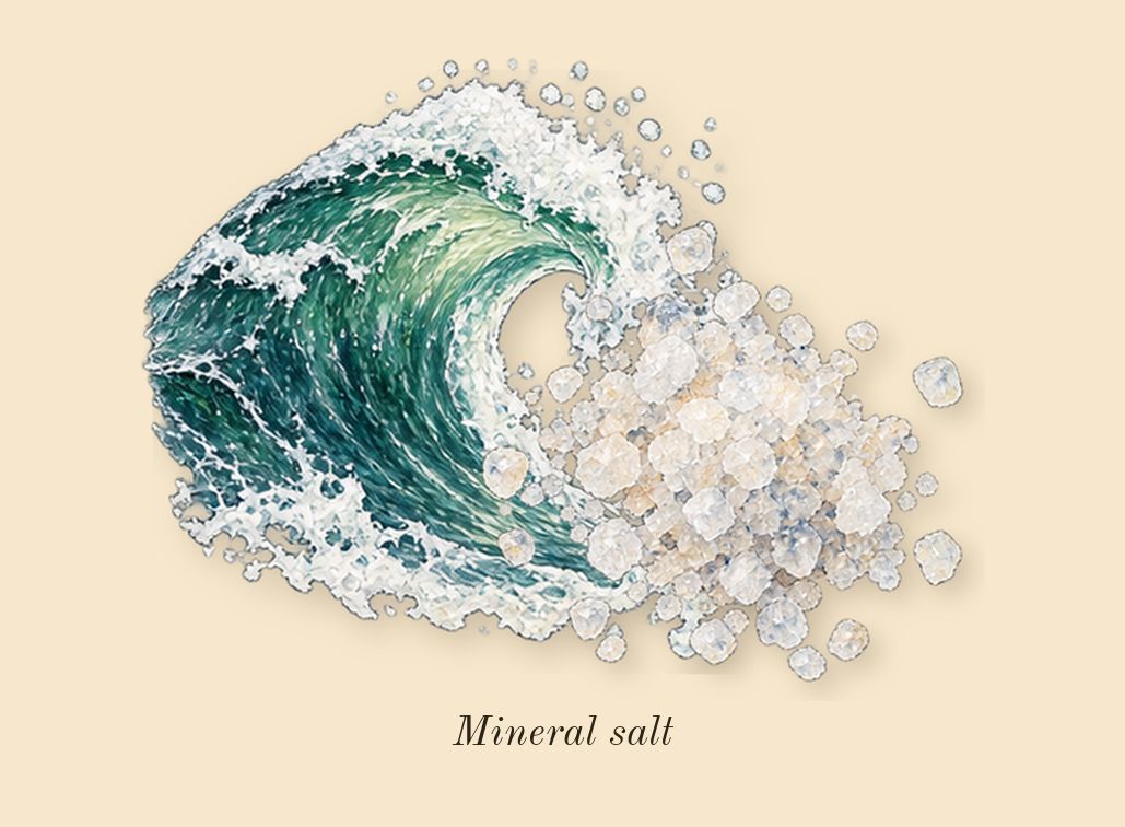 Born in Roma Uomo, heart: Mineral salt