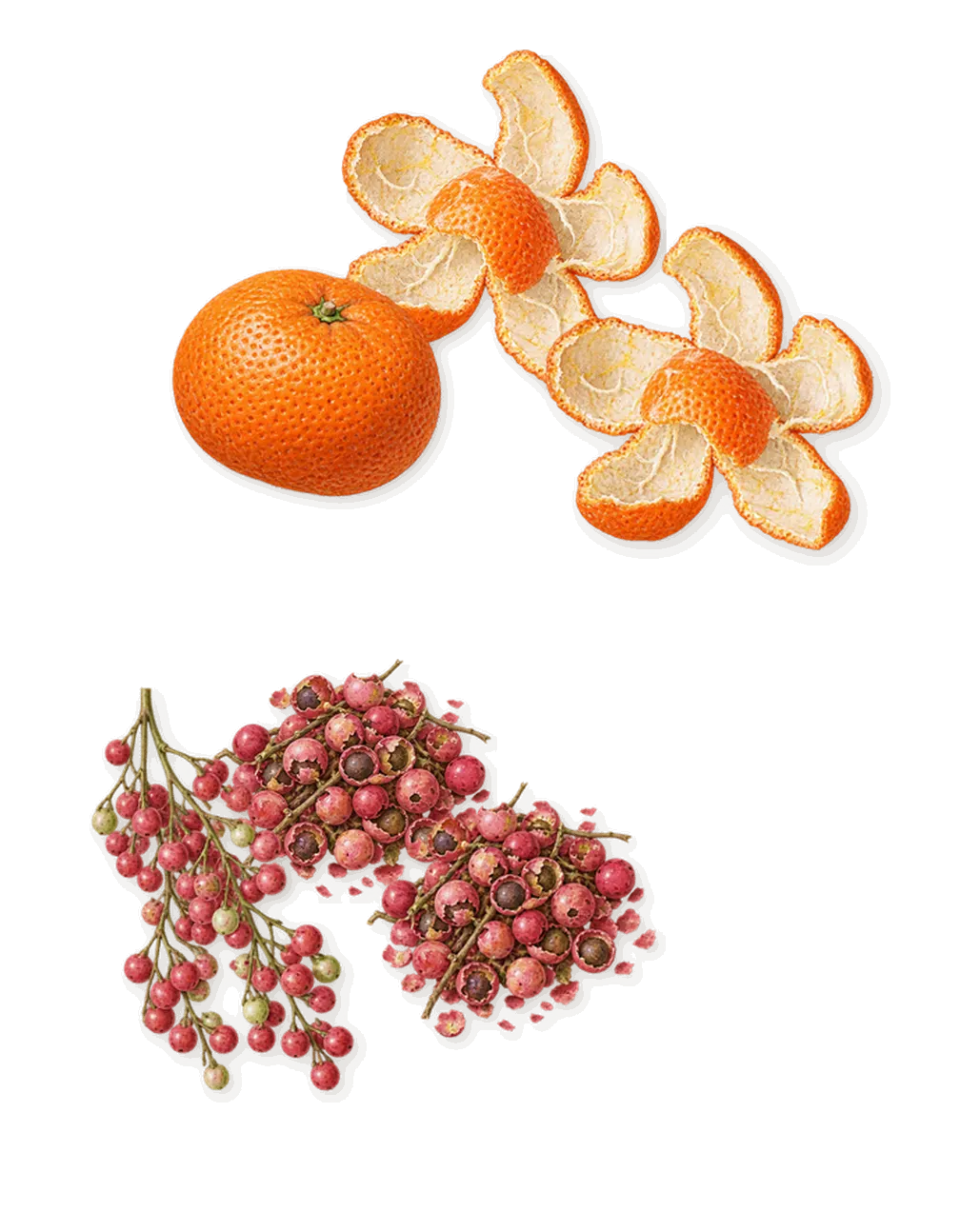 Sexy Garrigue, when you spray it: Mandarin, Pink pepper
