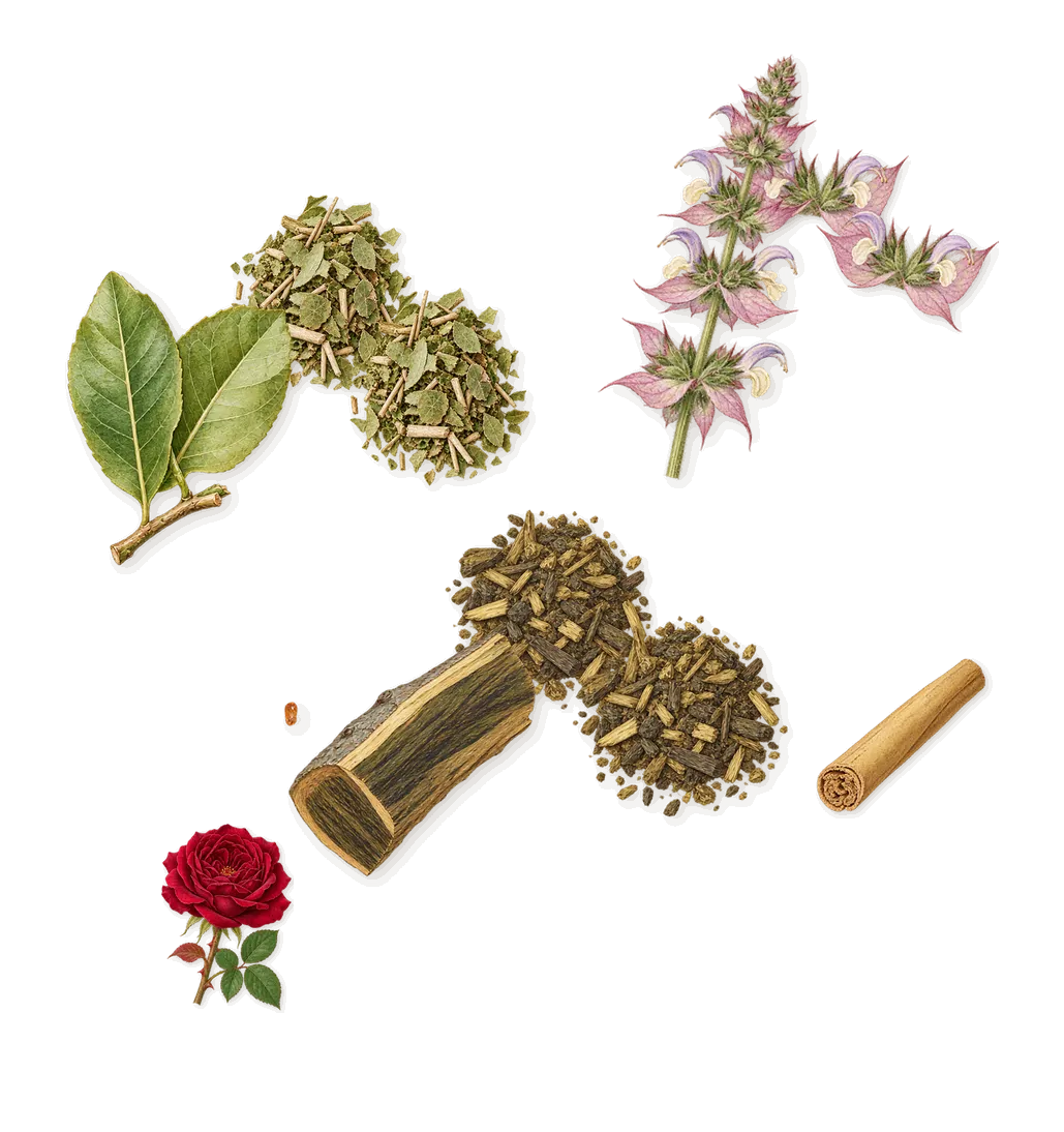 Torino22, as it settles: Clary sage, Guaiacwood, Mate, Cinnamon, Citronellol (rose)