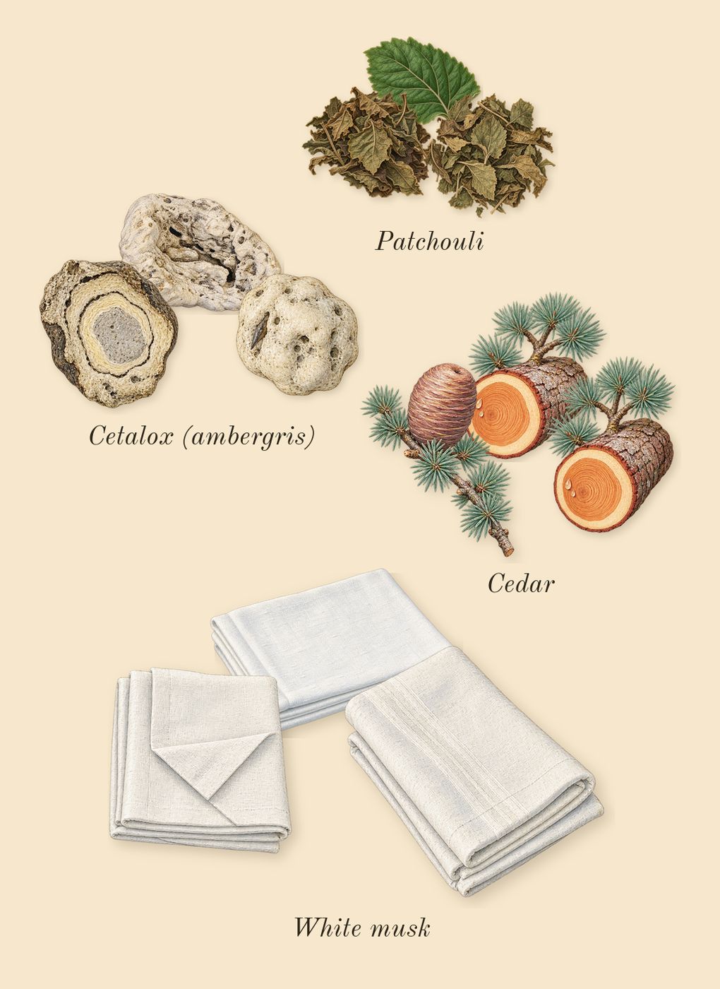 Mon Paris, dry-down: Patchouli, White musk, Cetalox (ambergris), Cedar
