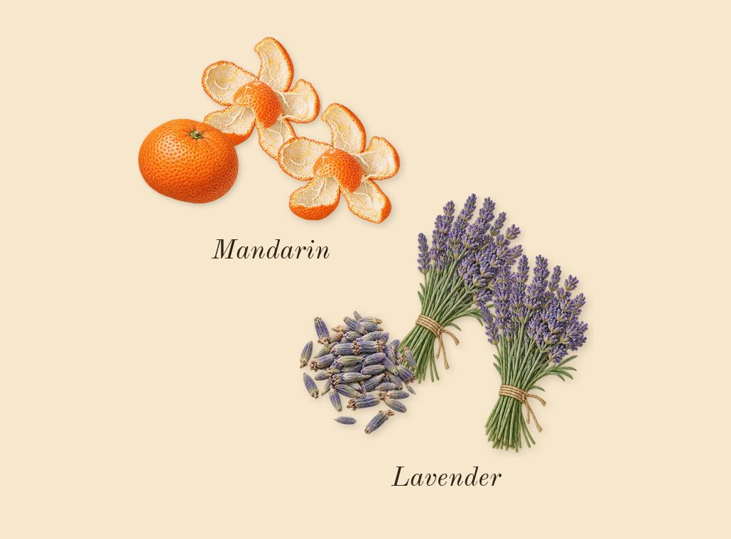 Golden Decade, top notes: Mandarin, Lavender