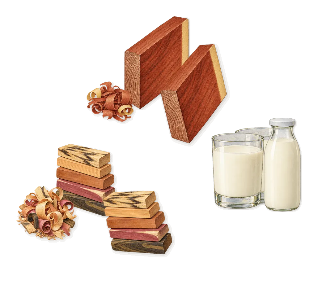 Pink Molécule 090.09, what stays: Mahogany, Milk, Black wood