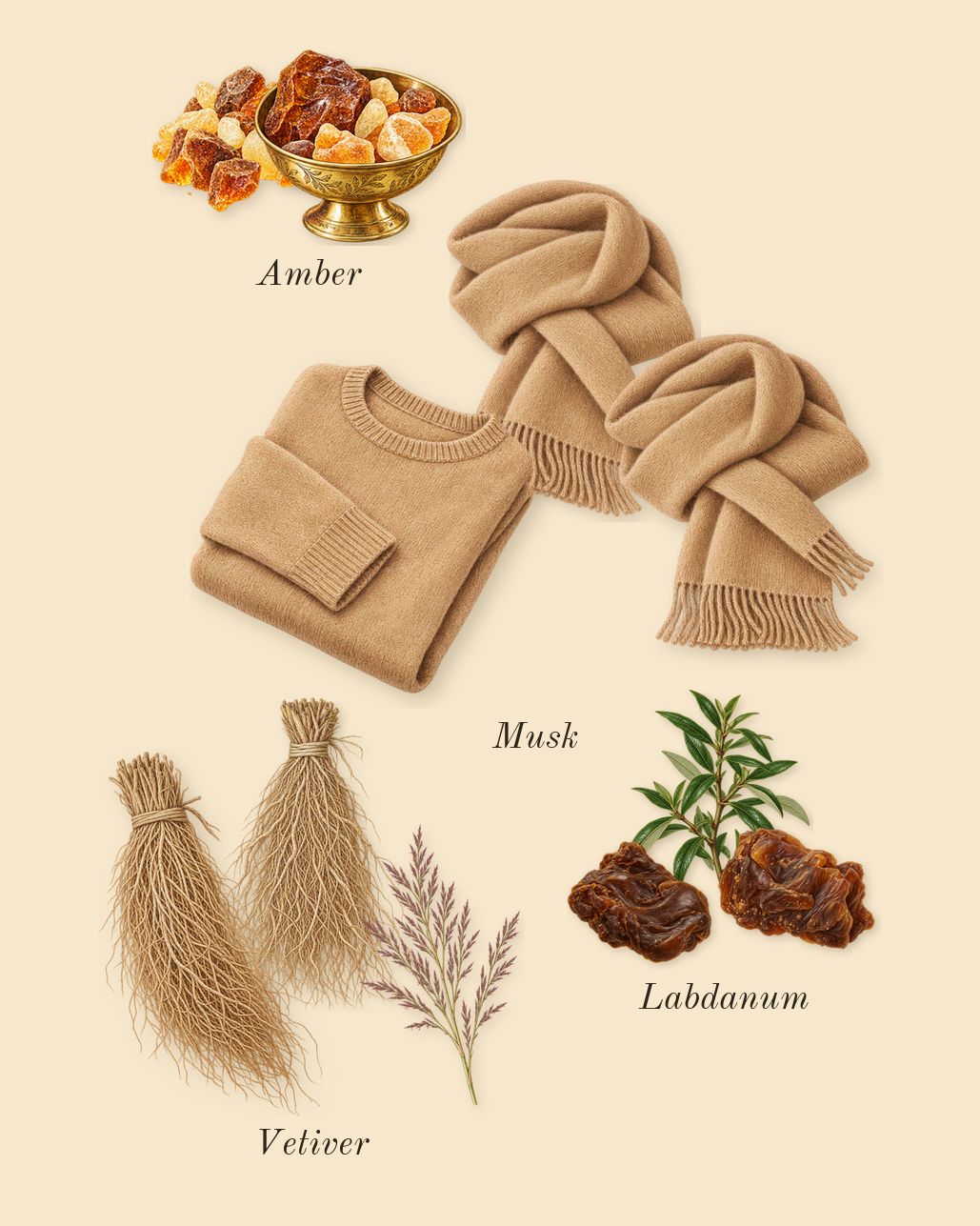 Reverie Aqua, dry-down: Vetiver, Labdanum, Musk, Amber